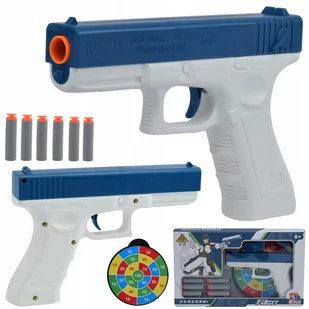 PISTOLET GLOCK STRZAŁKI KARABIN ZESTAW BEZPIECZNY - Zabawki militarne - miniaturka - grafika 1