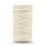 Zabawki kreatywne - Nic lniana dratwa biała nabłyszczana 100g - Dalprint - miniaturka - grafika 1