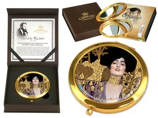 Lusterko Otwierane Kosmetyczne Klimt Judyta - Lusterka do makijażu - miniaturka - grafika 1