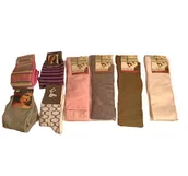 Skarpetki damskie - Krebo Zestaw 8 par Skarpet Damskich Różne Kolory Rozmiar 25-26 cm - miniaturka - grafika 1