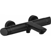 Baterie wannowe i prysznicowe - Bateria wannowa czarna Cejlo Deante - miniaturka - grafika 1