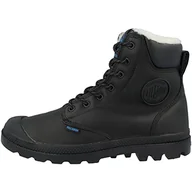 Moda i Uroda OUTLET - Palladium Pampa Sport Wps, Unisex Derby dla dorosłych, czarny, 38, Czarny, 39 EU - miniaturka - grafika 1