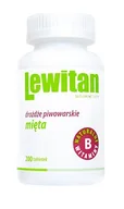 Suplementy naturalne - CENTURIA LEWITAN Z drożdży piwowarskich z miętą 200 tabl - miniaturka - grafika 1