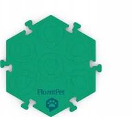 Maty edukacyjne - FluentPet - HexTile Flex - piankowa mata do przycisków - zielona - miniaturka - grafika 1
