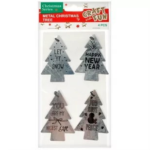 Craft with Fun Ozdoba Bn Zawieszka Met 4szt Pbh 36/288 - Wielkanoc - miniaturka - grafika 2