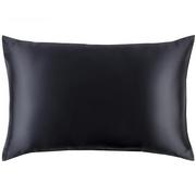 Pozostałe akcesoria do kąpieli i SPA - SLIP Pure Silk Queen Pillowcase Black - miniaturka - grafika 1