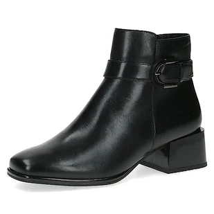 Caprice Damskie 9-25340-41 sznurowane botki na obcasie, czarne, 39 EU, czarny, 39 EU - Botki damskie - miniaturka - grafika 1
