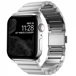 NOMAD Strap Stainless Steel V2 42mm / 44mm Silver NM1A4HSXS0 - Akcesoria do smartwatchy - miniaturka - grafika 1