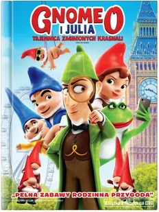 Imperial CinePix Gnomeo i Julia. Tajemnica zaginionych krasnali, książeczka + DVD John Stevenson - Filmy animowane DVD - miniaturka - grafika 1