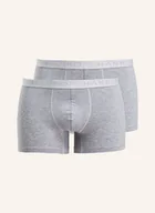 Majtki damskie - Hanro Bokserki Cotton Essentials, 2 Szt. grau - miniaturka - grafika 1