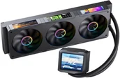 Chłodzenie wodne - Jonsbo TF3-360SCB AiO Wasserkühlung, ARGB - 360mm, schwarz - miniaturka - grafika 1