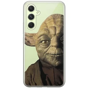 Etui Yoda 004 Star Wars Nadruk częściowy Przeźroczysty Producent: Samsung, Model: A54 5G - Etui i futerały do telefonów - miniaturka - grafika 1