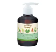 Żele do mycia twarzy - Green Pharmacy Delikatny żel do mycia twarzy Aloes 270ml - miniaturka - grafika 1