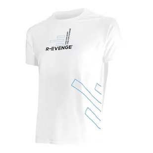 Męska koszulka z krótkim rękawem Fitness Running Cardio T-shirt White - Koszulki sportowe męskie - miniaturka - grafika 1