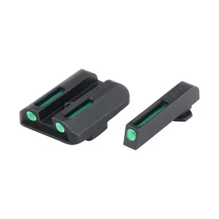 TruGlo - Trytowo - światłowodowe przyrządy celownicze TFO - Glock 17/19 - Zielone - TG131GT1 - Amunicja i osprzęt ASG - miniaturka - grafika 1
