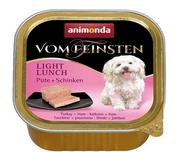 Mokra karma dla psów - Animonda vom Feinsten Light Lunch indyk i szynka 150g - miniaturka - grafika 1