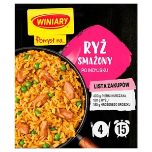 Winiary Pomysł na... Ryż smażony po indyjsku 31 g - Majonezy i dressingi - miniaturka - grafika 1