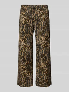 Spodnie o skróconym kroju z wpuszczanymi kieszeniami model ‘Linn’ - Spodnie damskie - miniaturka - grafika 1