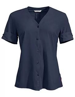 Bluzki damskie - Vaude Damska bluzka Women's Skomer Shirt III, Eclipse, 34, 41817 41817 - grafika 1