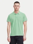 Koszulki męskie - Blend Polo 20716907 Zielony Regular Fit - miniaturka - grafika 1