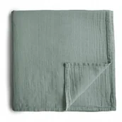 Rożki i beciki - Mushie Kocyk z bawełny organicznej 5O40P2 5O40P2 SAM  SAM - miniaturka - grafika 1