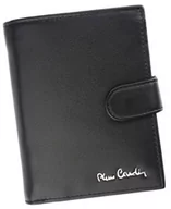 Portfele - Zapinany Portfel Męski Pierre Cardin Skórzany Czarny Tilak09 331A RFID Pudełko - miniaturka - grafika 1
