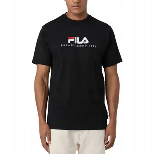 Fila t-shirt męski Valsera Regular Logo T-shirt FAU0225.80010 L - Koszulki męskie - miniaturka - grafika 1