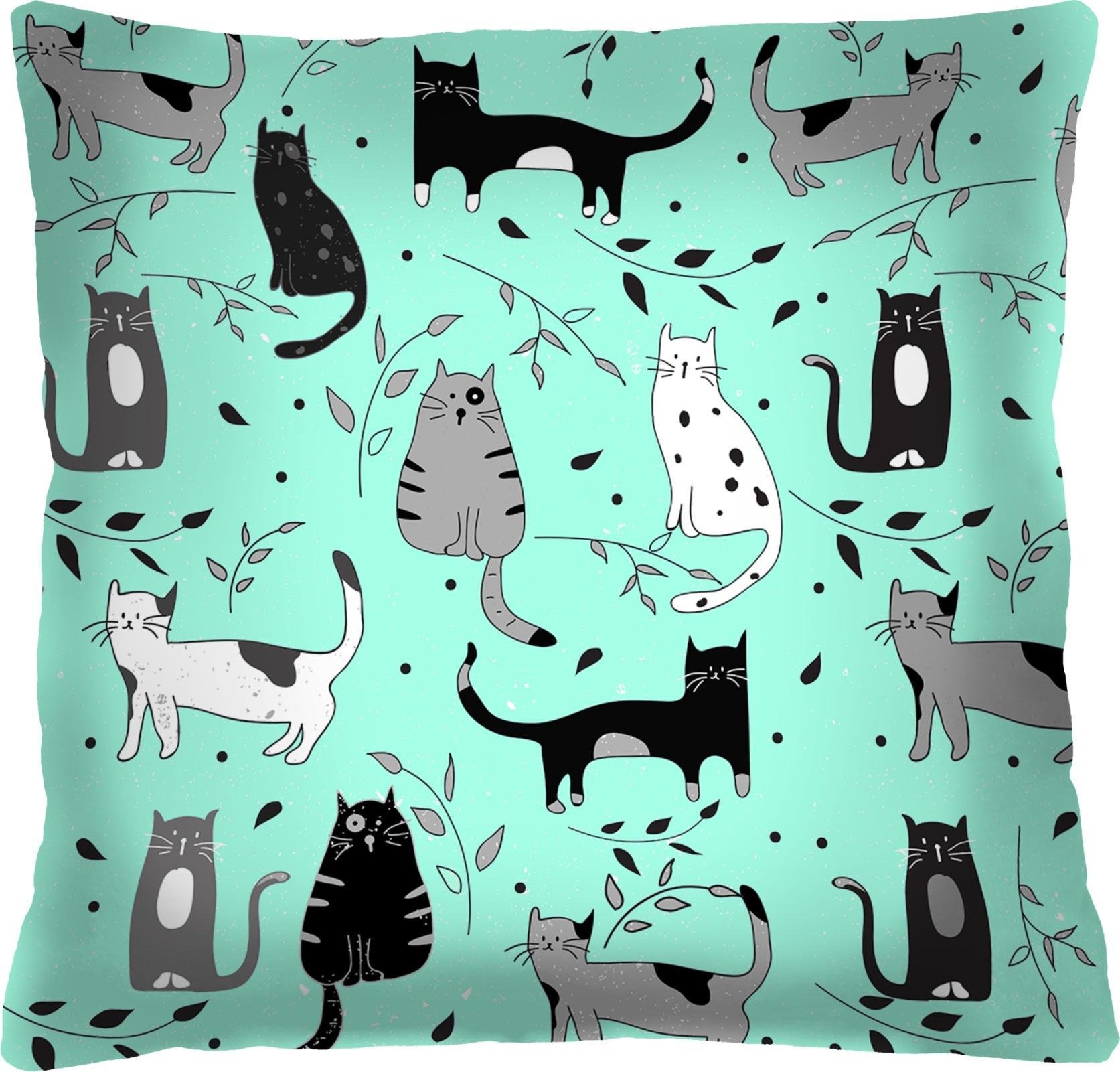 Bertoni-arco Poduszka - LAZY CATS - 40x40 cm