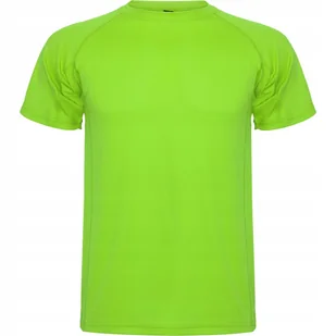 Koszulka Sportowa Męska T-shirt CONTROL DRY ROLY 0425 ZIELONA LIME M - Koszulki męskie - miniaturka - grafika 1