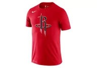 Koszulki męskie - Nike Nba Houston Rockets Logo Dri-Fit Tee University Red - miniaturka - grafika 1