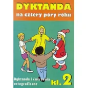 Pomoce naukowe - Robert Zaręba Dyktanda na cztery pory roku SP kl.2 - miniaturka - grafika 1