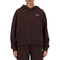 Bluzy sportowe damskie - Bluza New Balance WT33531KCF - brązowa - miniaturka - grafika 1