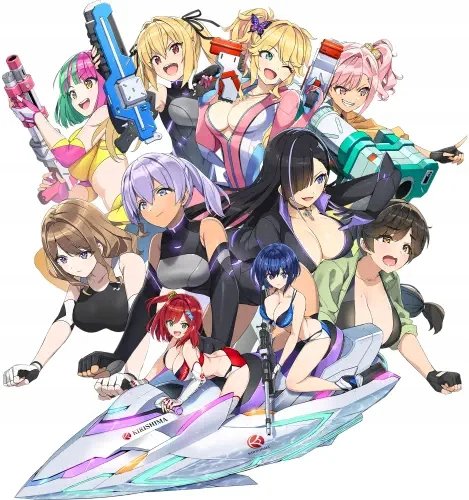 Plakat Anime Dolphin Wave DELPHW_049 A2 (custom)