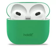 Akcesoria do słuchawek - Holdit Silicone Case AirPods 3 Grass Green - miniaturka - grafika 1