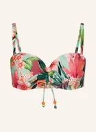 Stroje kąpielowe - Marie Jo Góra Od Bikini Z Fiszbinami Norma Jeanne pink - miniaturka - grafika 1