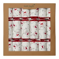 Ozdoby bożonarodzeniowe - Crackery świąteczne zestaw 6 szt. Santa Game Cards – Robin Reed - miniaturka - grafika 1