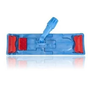 Stelaż/uchwyt plastikowy magnesowy do mopa z zakładkami clip 40cm MEDICLEAN /IM-AKC-0101/ - Miotły, szufle, mopy - miniaturka - grafika 1