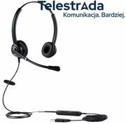 Akcesoria do telefonów stacjonarnych - TELESTRADA Platora Pro-D USB słuchawka z mikrofonem do komputera (złącze USB-A) - miniaturka - grafika 1