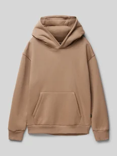 Bluza z kapturem i detalem z logo model ‘ORLA’ - Bluzy dla chłopców - miniaturka - grafika 1