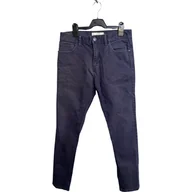 Spodnie męskie - next Spodnie Męskie Wygodne Stylowe Jeansowe Dżinsowe Granatowe 30/31 - miniaturka - grafika 1
