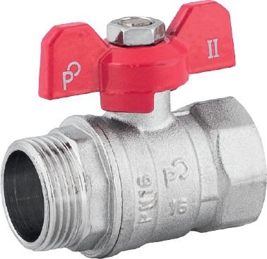 Perfexim Zawór kulowy WZ DN20 1041 motylek dławik 00-222-0200-010