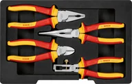 Zestawy narzędziowe - Zestaw narzędzi Bosch Bosch VDE pliers set Professional, 4-piece red/yellow - miniaturka - grafika 1
