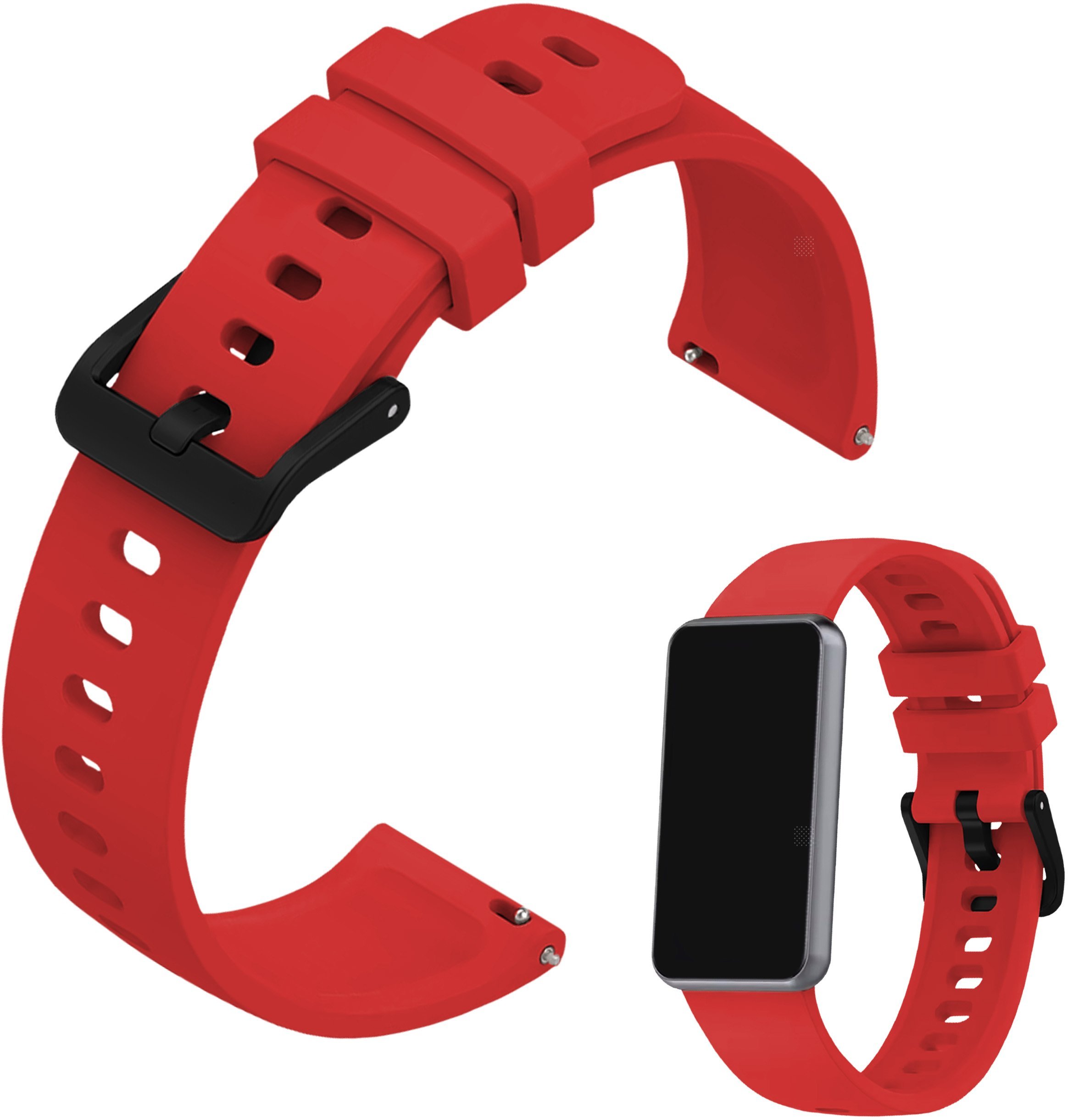 ChronSmarta Pasek ChronSmarta do smartband'a Realme Band 2 Czerwony