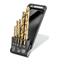Wiertła - Graphite Wiertła do metalu 57H196 HSS-TiN 4.0 10 mm zestaw 5 sztuk) - miniaturka - grafika 1