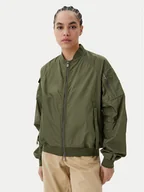 Kurtki damskie - Save The Duck Kurtka bomber D32105W TWIL20 Zielony Oversize - miniaturka - grafika 1
