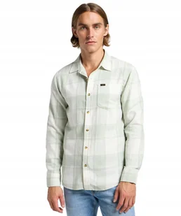 Koszula Lee MERCANTILE SHIRT 112364117 Soft Sage M - Koszule męskie - miniaturka - grafika 1