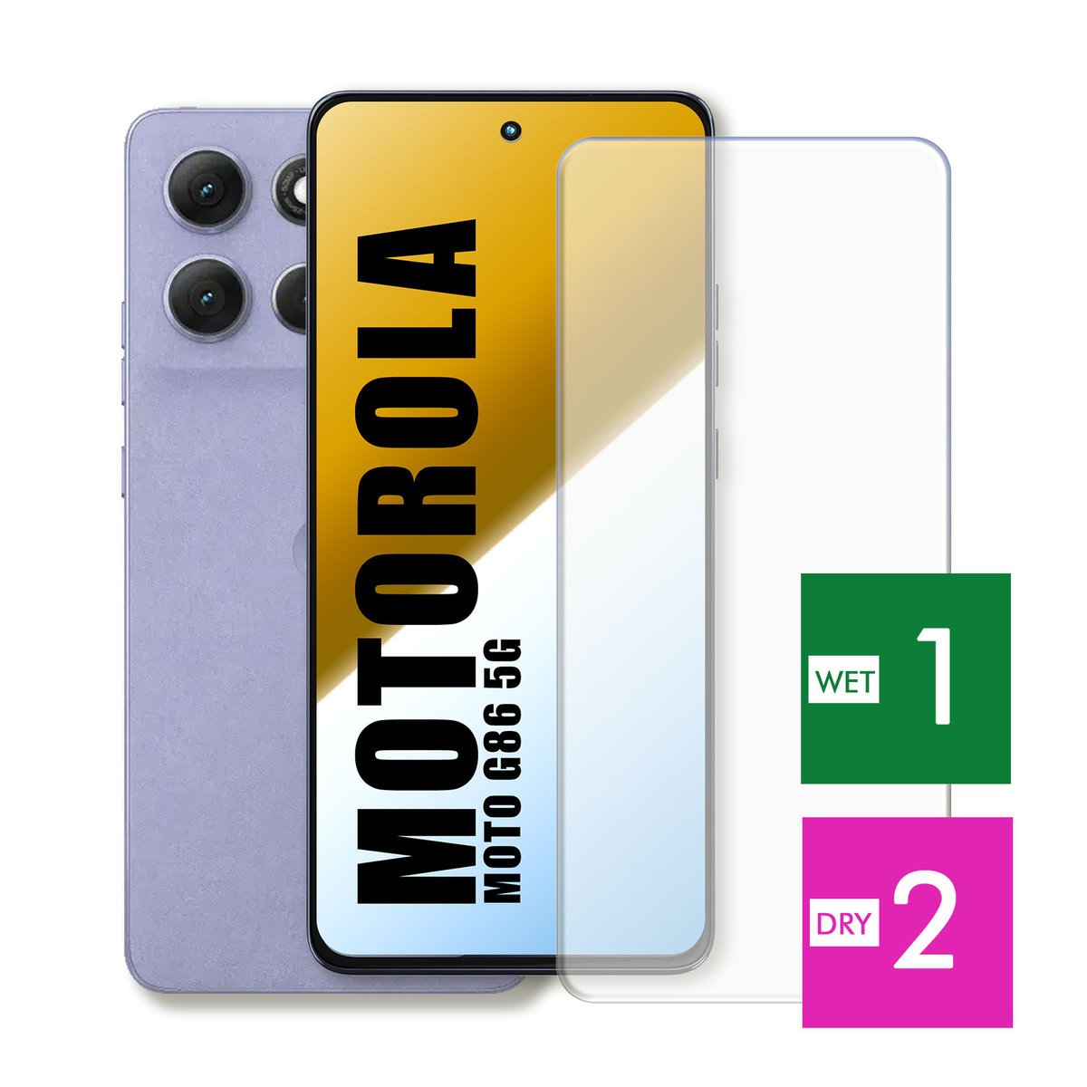 SZKŁO HARTOWANE DO MOTOROLA MOTO G86 5G SZYBKA 9H OCHRONNE PANCERNE