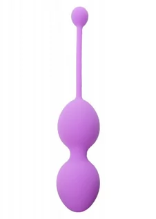 Kulki gejszy - boss of toys Silicone Kegel Balls 32mm 125g Purple - Boss Series - grafika 1