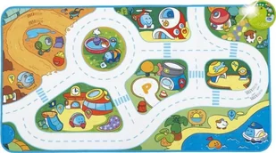Chicco Trubo Team Miasto Elektroniczna Mata - Zabawki interaktywne dla dzieci - miniaturka - grafika 1