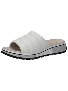 CAPRICE Klapki damskie 9-9-27205-20 płaskie, białe miękkie (SoftnaP), 41 EU, White Softnap, 41 EU - Klapki i japonki damskie - miniaturka - grafika 1